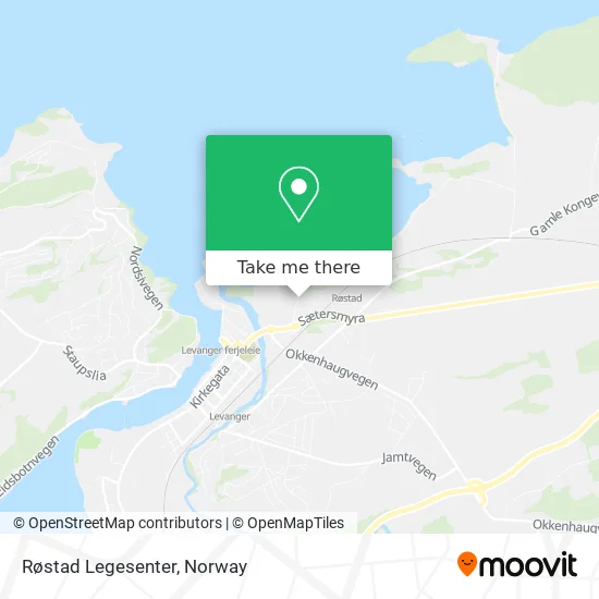 Røstad Legesenter map
