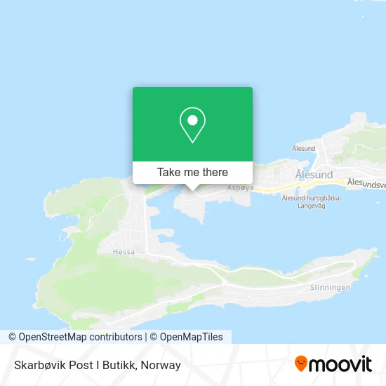 Skarbøvik Post I Butikk map