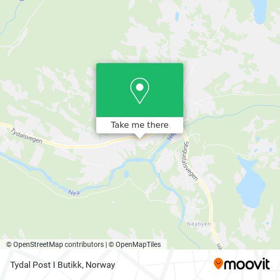 Tydal Post I Butikk map