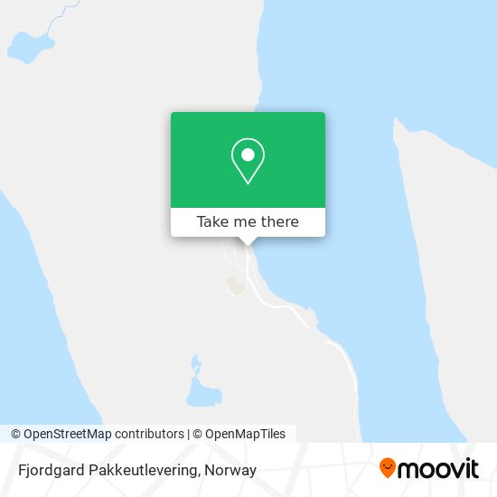 Fjordgard Pakkeutlevering map