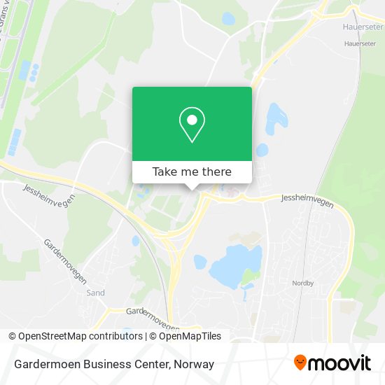 Gardermoen Business Center map