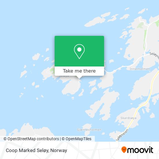 Coop Marked Seløy map