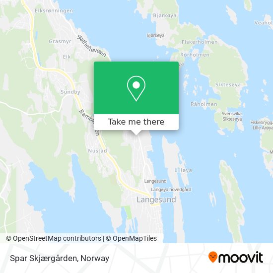 Spar Skjærgården map