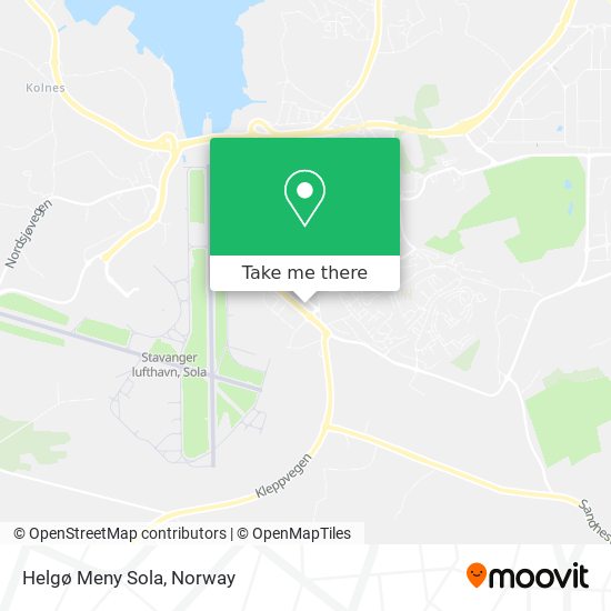 Helgø Meny Sola map