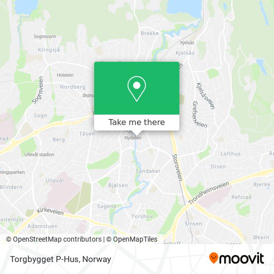 Torgbygget P-Hus map