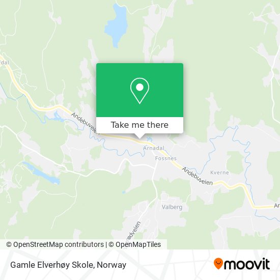 Gamle Elverhøy Skole map