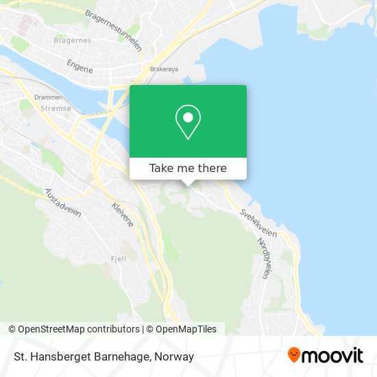 St. Hansberget Barnehage map