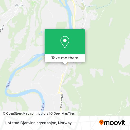 Hofstad Gjenvinningsstasjon map