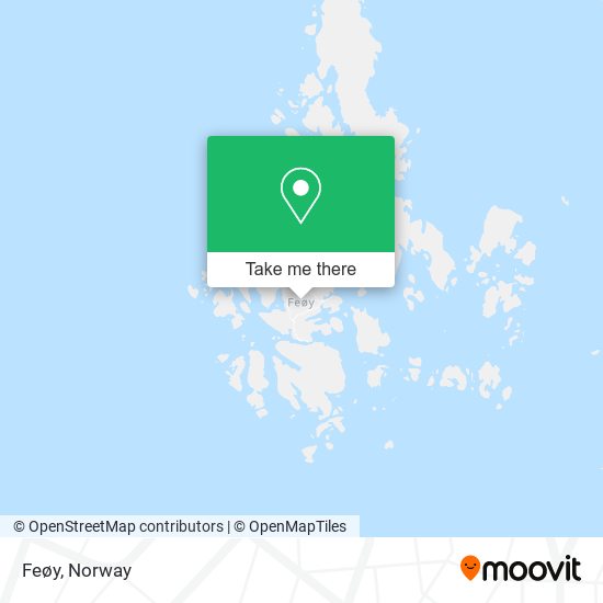 Feøy map