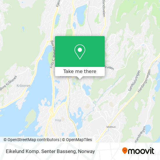 Eikelund Komp. Senter Basseng map