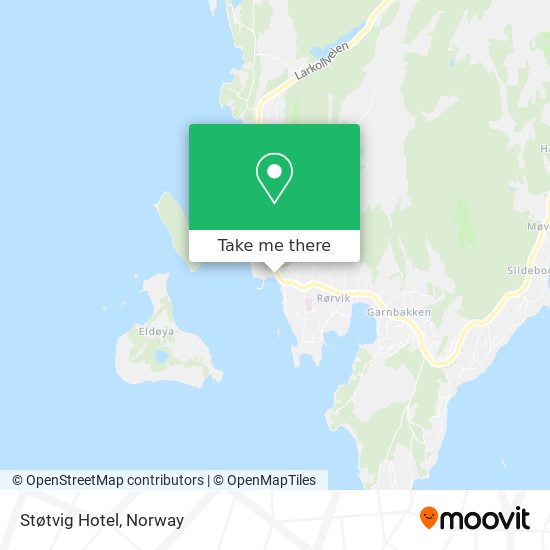 Støtvig Hotel map