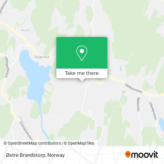 Østre Brandstorp map