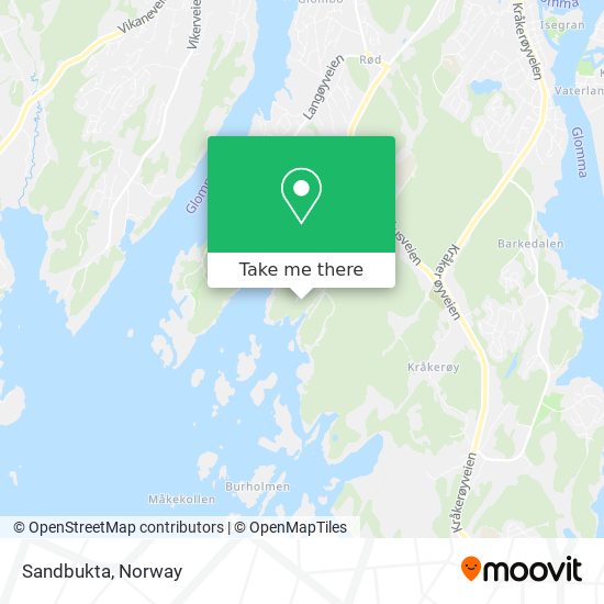 Sandbukta map