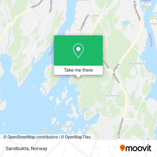 Sandbukta map