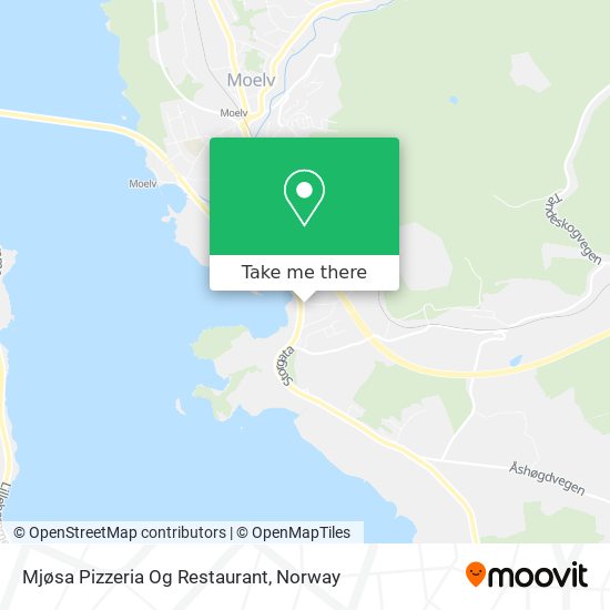 Mjøsa Pizzeria Og Restaurant map