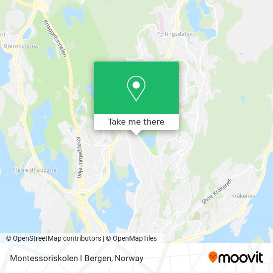 Montessoriskolen I Bergen map