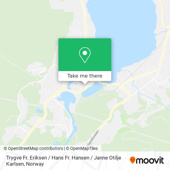 Trygve Fr. Eriksen / Hans Fr. Hansen / Janne Otilje Karlsen map