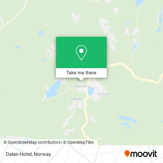 Dalen Hotel map