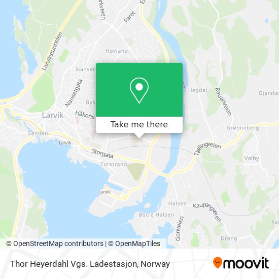 Thor Heyerdahl Vgs. Ladestasjon map