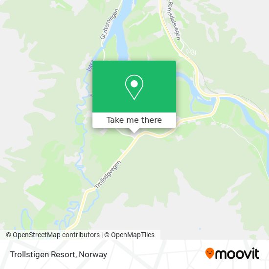 Trollstigen Resort map