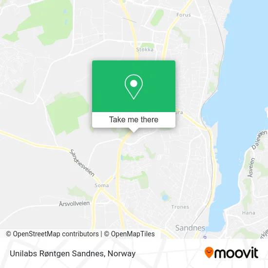 Unilabs Røntgen Sandnes map