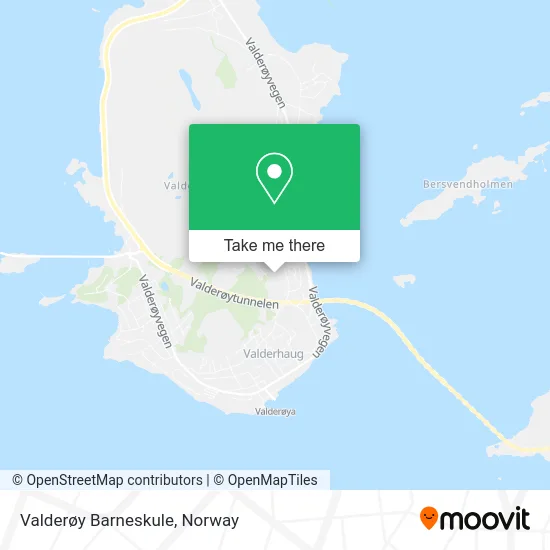 Valderøy Barneskule map