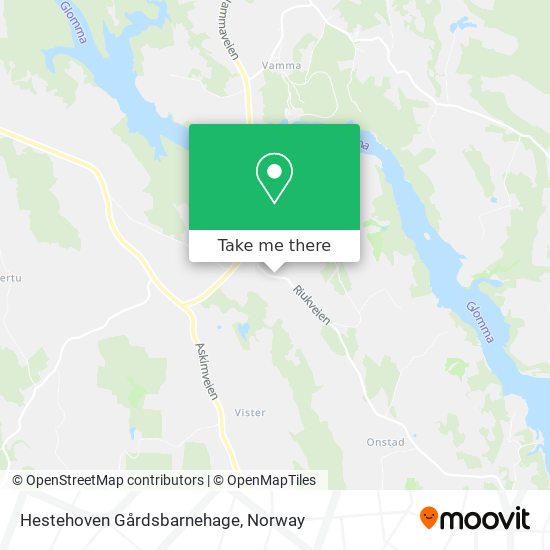 Hestehoven Gårdsbarnehage map