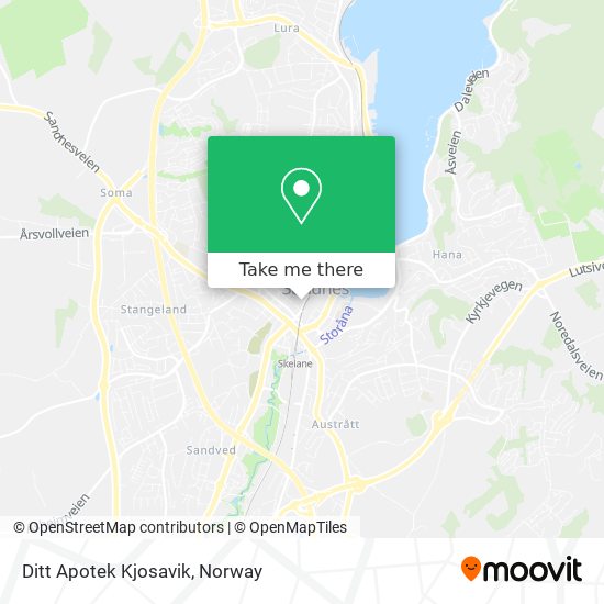 Ditt Apotek Kjosavik map