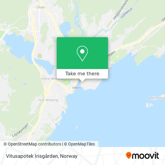 Vitusapotek Irisgården map