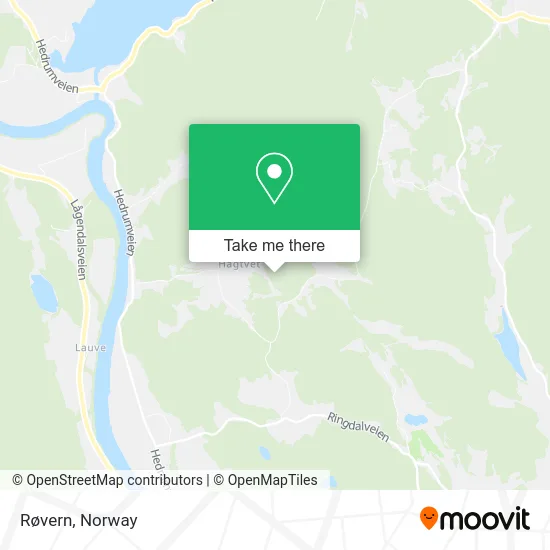 Røvern map
