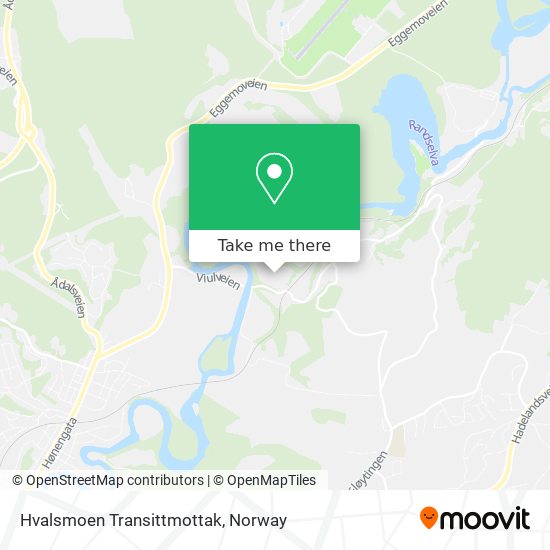 Hvalsmoen Transittmottak map