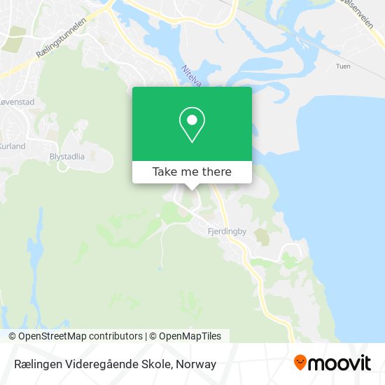 Rælingen Videregående Skole map