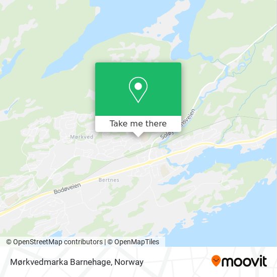 Mørkvedmarka Barnehage map