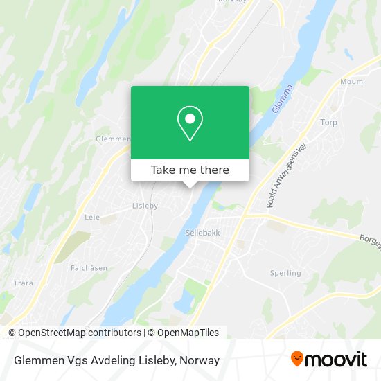 Glemmen Vgs Avdeling Lisleby map