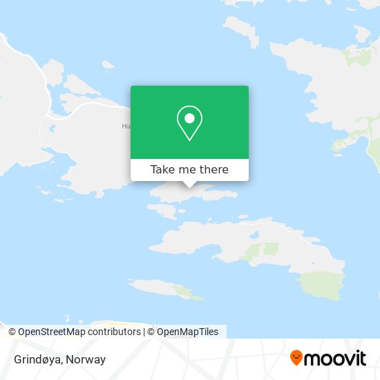 Grindøya map