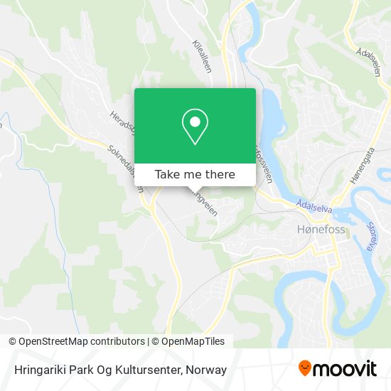 Hringariki Park Og Kultursenter map