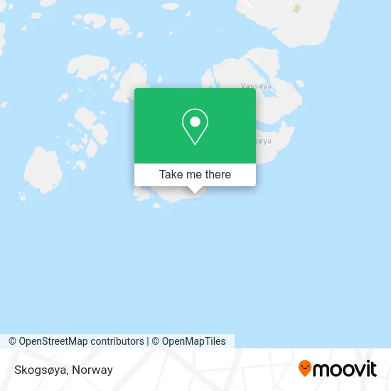Skogsøya map