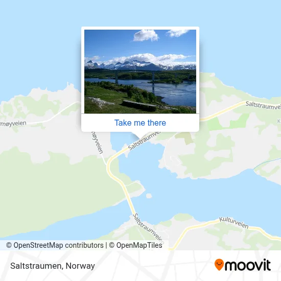 Saltstraumen map