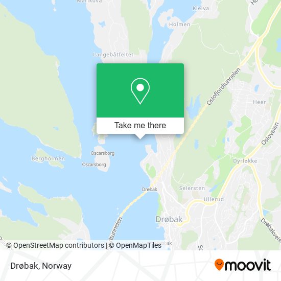 Drøbak map