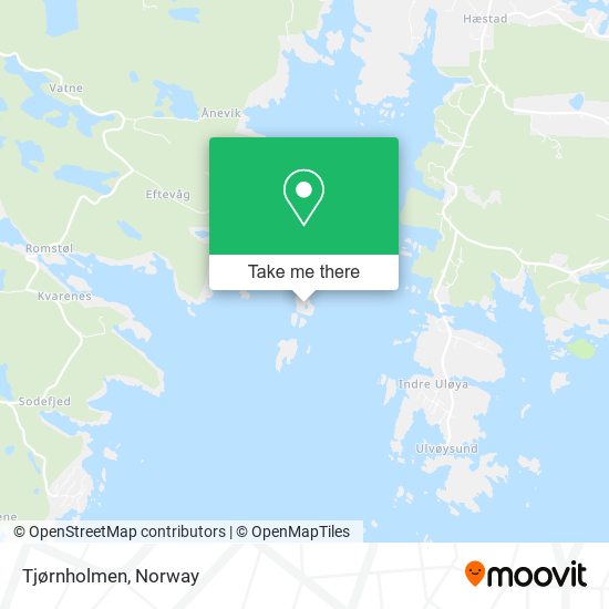 Tjørnholmen map