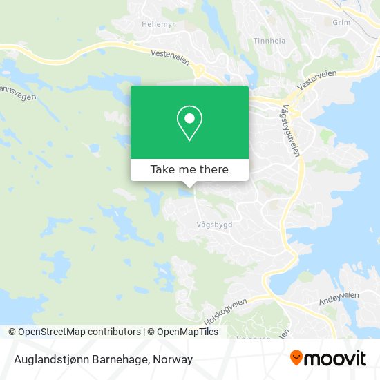 Auglandstjønn Barnehage map