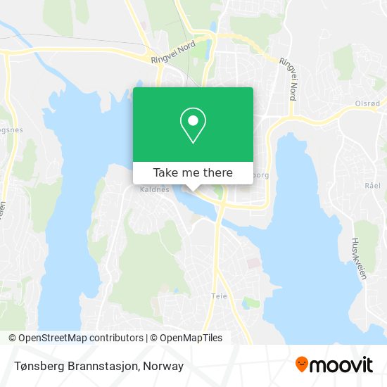 Tønsberg Brannstasjon map