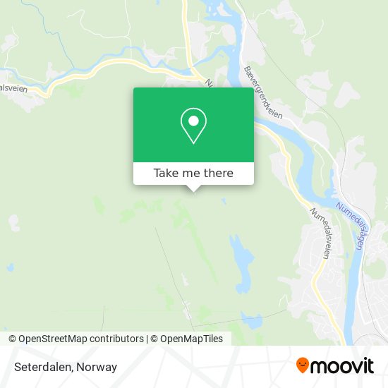 Seterdalen map