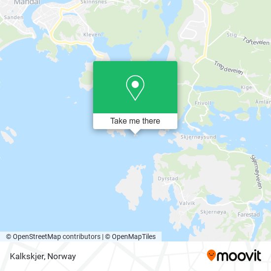 Kalkskjer map