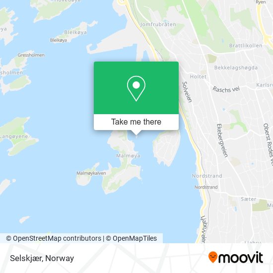 Selskjær map