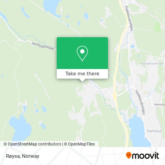 Røysa map