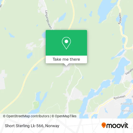 Short Sterling Lk-566 map
