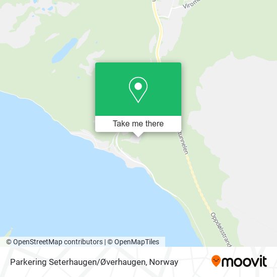 Parkering Seterhaugen / Øverhaugen map