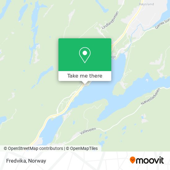 Fredvika map