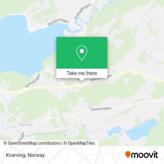 Kvarving map